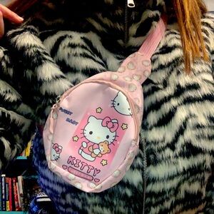 Sweet Baby Hello Kitty crossbody mini bag with adjustable strap